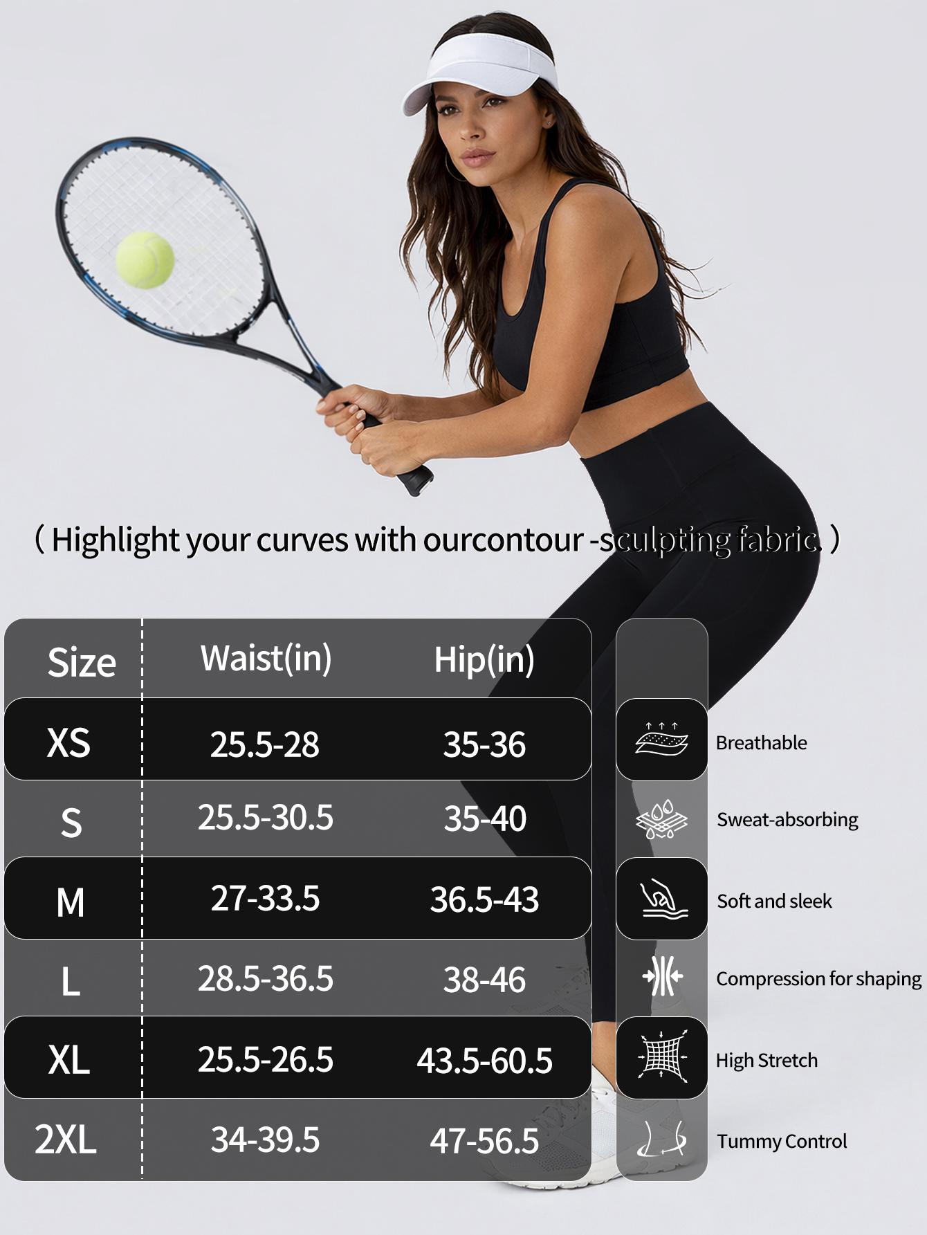 Women's high-waisted leggings for activewear