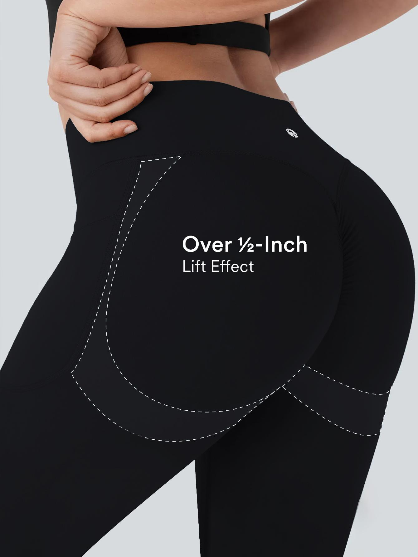 High-waisted active leggings with a flexible fit